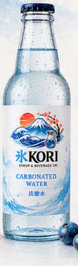 Bottle of Kori Carbonated Water sparkling beverage