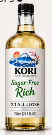 Bottle of Kori Sugar-Free Rich Syrup, 2:1 allulose