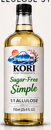 Bottle of Kori Sugar-Free Simple Syrup, 1:1 allulose